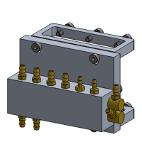 3-Vie Valvola Micro servo...
