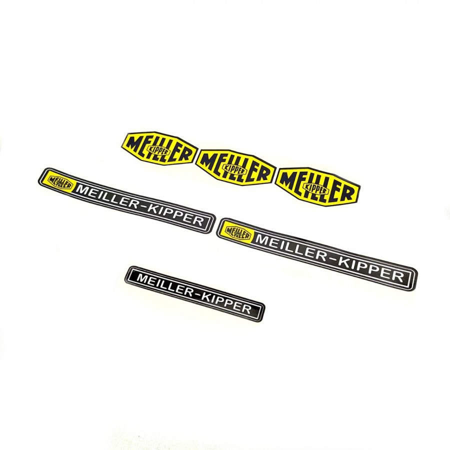 Meiller Aufkleber Traktor Sticker Label 