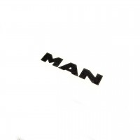 MAN logo 42,4 mm Schwarz