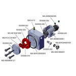 Kit ingranaggi in acciaio per pompa brushless con serbatoio