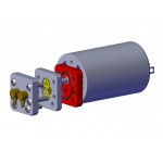 Plaque moteur pour pompe hydraulique Brushed sans réservoir