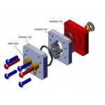 Placa motor para bomba hidráulica Brushless mini sin depósito