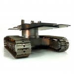Steel Undercarriage and bottom plate - 1/16 Excavator