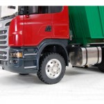 Camión Scania R560 6x6 - volquete verde