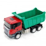 Camión Scania R560 6x6 - volquete verde