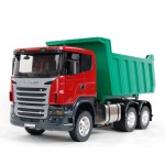Camión Scania R560 6x6 - volquete verde