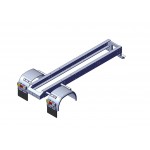 Complet de châssis de camion 4x4 - servo - 1:16