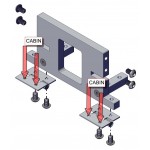 Sistema supporto cabina per Bruder MAN TGS - 1:16