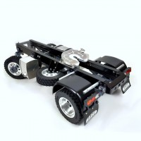 Chassis + Wellen + Räder + Zubehör für 4x4 LKW - servo