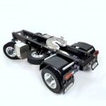 Châssis + axes + roues + accessoires pour 4x4 Truck - servo