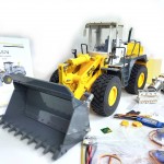 L574 Cargadora de ruedas 1/16 KIT + Hidráulica + Electrónica