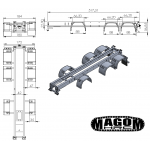 Chasis completo para camión 8x8 - SD