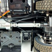 Palier/Cardan unión caja transfer-diferencial trasero doble - camión TAMIYA 4151