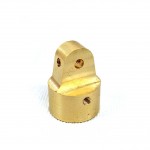 Tapón trasero para botella 15mm M3 - Posición frontal - Taladro 3mm