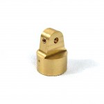 Tapón trasero para botella 15mm M3 - Posición frontal - Taladro 3mm