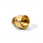 Tapón trasero para botella 15mm M3 - Posición frontal - Taladro 3mm