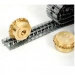 Kit de cadena V3 para CAT D11 (montadas) + Ruedas dentadas