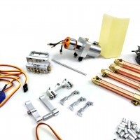 Kit idraulico+elettronico - HUINA 580 (braccio originale)