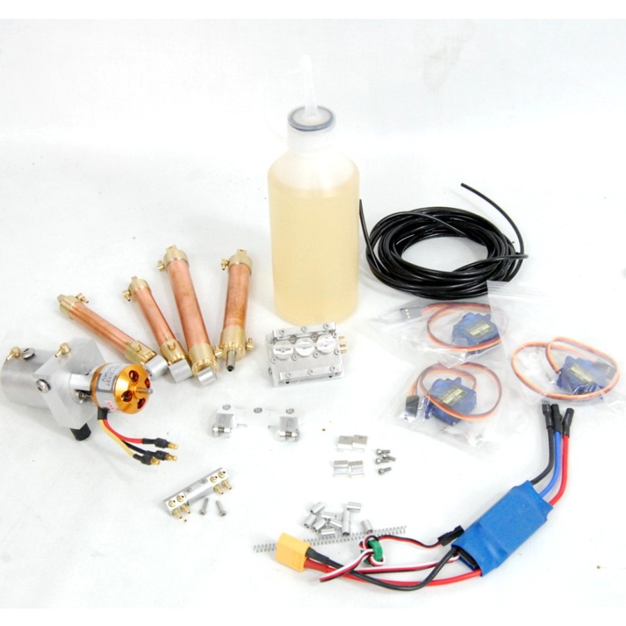 Kit idraulico+elettronico - HUINA 580 (braccio MAGOM)