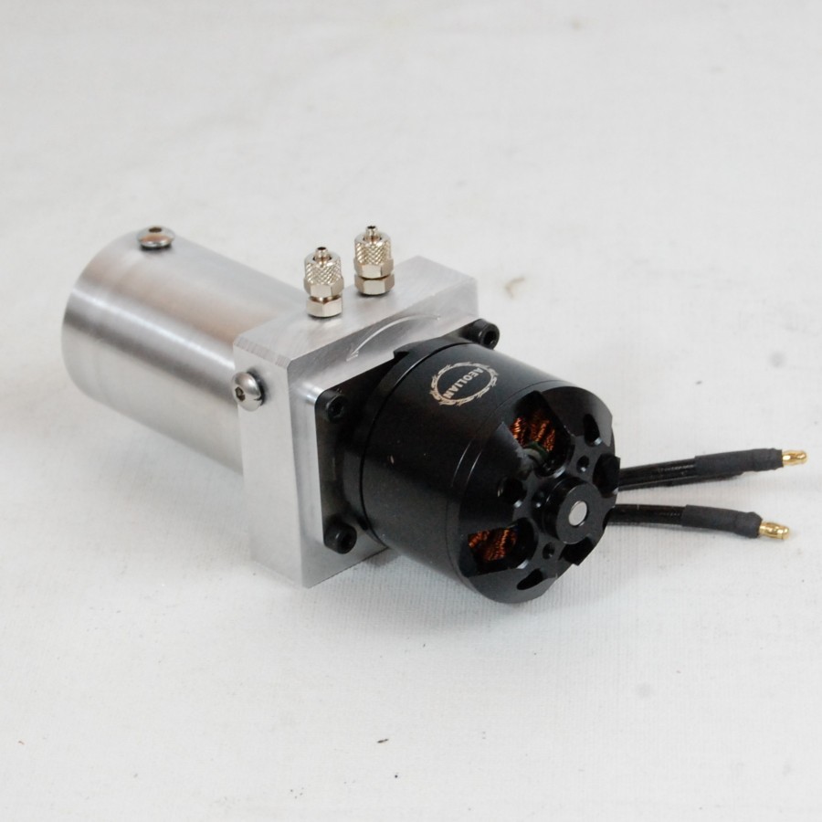 Geared box with motor 70 rpm - V1 - 4mm shaft