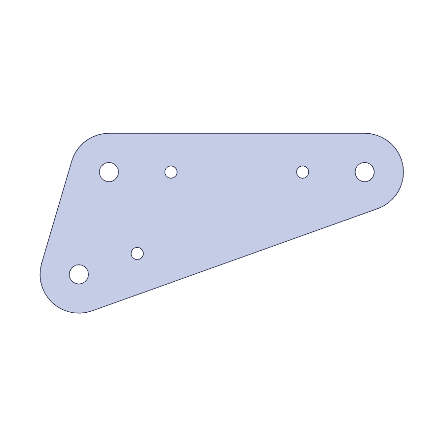 Autogru - supporto sezioni estensibili 3mm