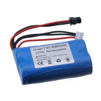Batería Li-Ion 7.4V 5000mah...