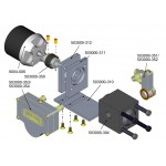 Hydraulikpumpe MG-HR7 900ml M5 + Brushless motor