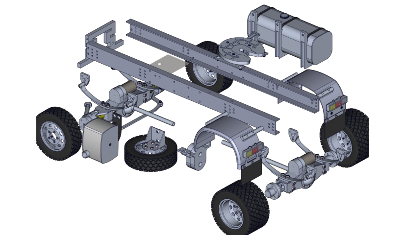 TETE DU TRACTEUR 4x4 - servo conduit