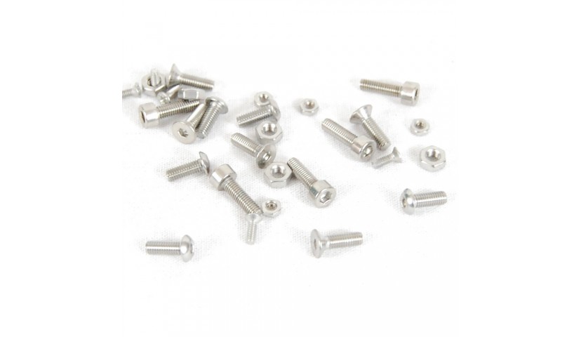HARDWARE: SCREWS, NUTS AND O-RINGS